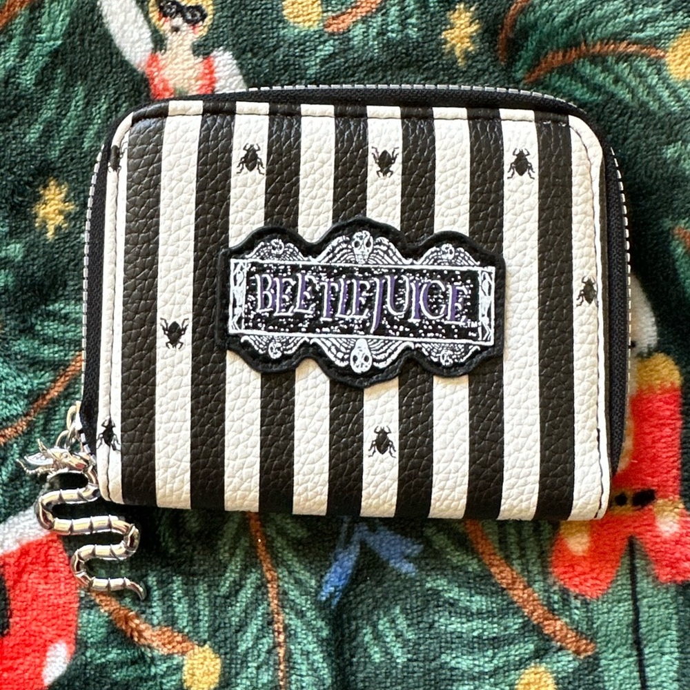 Primark Beetlejuice Beetlejuice Zip Around Wallet
